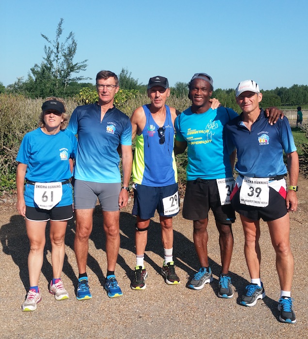 53ème marathon pour Pascal Comte (à droite) en 2017
