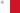 Icone drapeau Malte