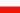Icone drapeau Pologne